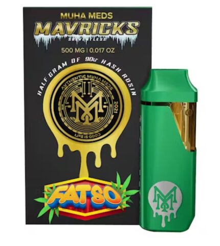 Fatso Muha Meds Mavricks Hash Rosin Disposible